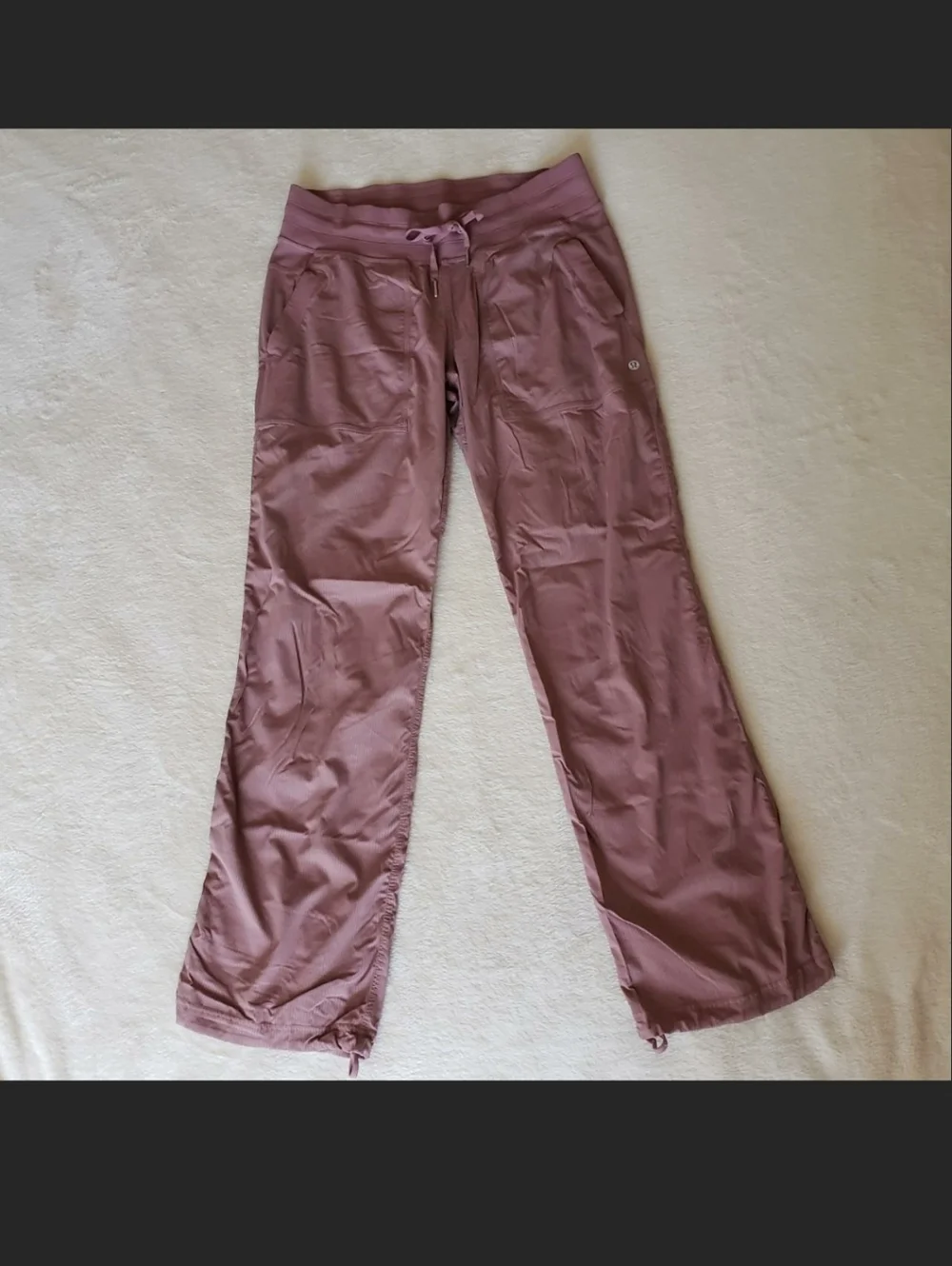 LULULEMON Dance Studio Pants Spiced Chai Purple/Pink Size 10 / Medium - Picture 2 of 8